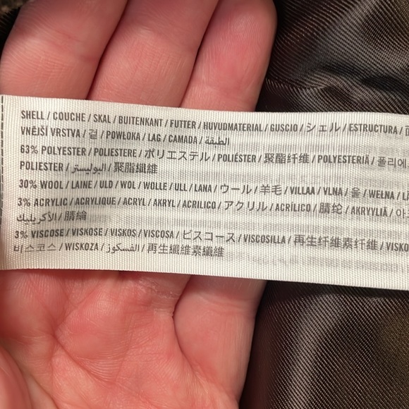 Abercrombie & Fitch Wool-Blend Dad Coat - Picture 10 of 13